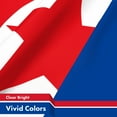 thumbnail image 6 of G128 5 Pack: North Korea North Korean Flag | 3x5 Ft | LiteWeave Pro Series Printed 150D Polyester | Country Flag, Indoor/Outdoor, Vibrant Colors, Brass Grommets, 6 of 7