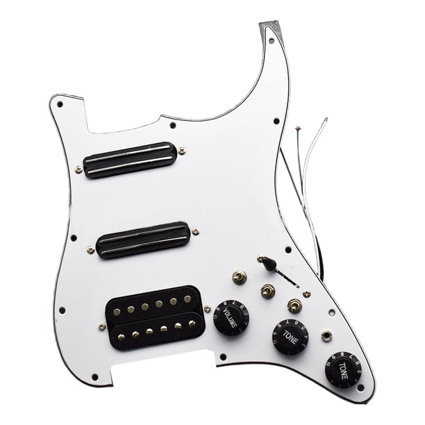 Pastilla de guitarra eléctrica Componentes electrónicos prácticos SSH Bobina divisoria Guitarra Con enchufe 35