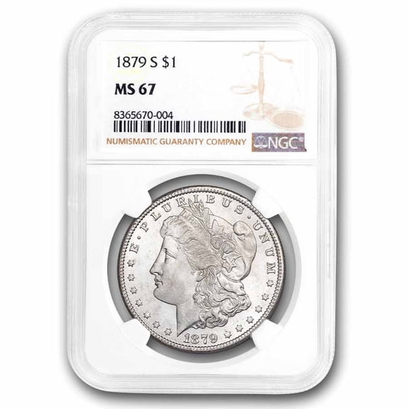 1879-S Morgan Dollar MS-67 NGC