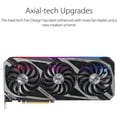 thumbnail image 2 of ASUS ROG Strix Radeon RX 6750 XT OC Edition - Graphics card - Radeon RX 6750 XT - 12 GB GDDR6 - PCIe 4.0 - 3 x DisplayPort, HDMI, 2 of 9