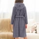 thumbnail image 5 of Ropa de cama Ropa infantil Albornoz grueso con capucha alargado Pijamas de terciopelo para niñas Camisón de poliéster para niñas, 5 of 7
