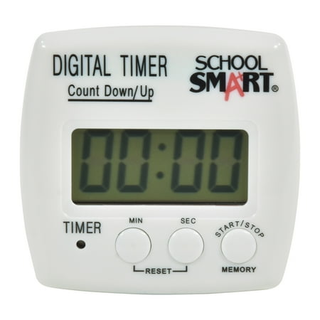 

School Smart Count Up/Count Down Timer Digital