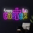 thumbnail image 3 of Handmadetneonsign Happy Easter Neon Sign, Happy Easter Led Sign, Easter Neon Light, Easter Décor, 3 of 5