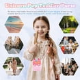 thumbnail image 5 of Fidget Toy Unicorn-e Bag, Bolsa Pop-it portátil 2 en 1 barata, Pop Bubble Games Toy Bolsa sensorial de silicona multicolor, Bolso de juguetes antiestrés para niños adultos (rosa) brillar Electrónica, 5 of 5
