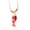 6, variant on Multicolor Fish Charm Necklace Lovely Pendant Neckchain Stainless Steel Adjustable Chain Jewelry Piece