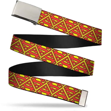 Adjustable Belt, Clamp Buckle, Cut-to-Fit, Super Shield Flipped Yellow Red