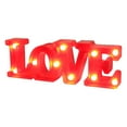 thumbnail image 1 of Trayknick Letter Light Battery Operated Romantic Express Love Props LED Marquee Letters Love Sign Lamp for Wedding Red, 1 of 13