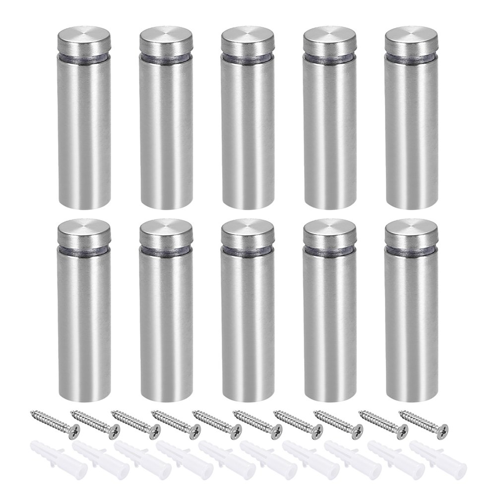 19x63mm Standoff Screws Stainless Steel with Accessories 10 Pack