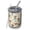 Beige Highland Cow, variant on 12oz Coffee Tumblers White Buffalo Skull Flower Arrow Pattern Stainless Steel Vacuum Insulated Travel Tumbler Coffee Cups Mug with Lid and Straw with Cleaning Brush for Cold & Hot Drinks