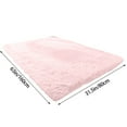 thumbnail image 3 of 1X Long-Haired Silk Carpet Soft Area Rug Modern Bedroom Rugs for Kids Room Nursery Rug Floor Carpets Carpet, 3 of 4