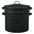 thumbnail image 2 of Unbranded Granite Ware Multiuse Pasta Pot Set - Nonstick, Dishwasher Safe - 3 Piece, Black, 2 of 7