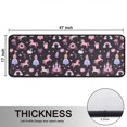thumbnail image 5 of Kitchen Rugs Sets Of 2,Fantasy Princess Unicorn Pattern Anti Fatigue Kitchen Mat Rugs Non Slip Washable,Decorative Kitchen Floor Mats for Kitchen,Sink,Laundry,17"x47"+17"x47", 5 of 5