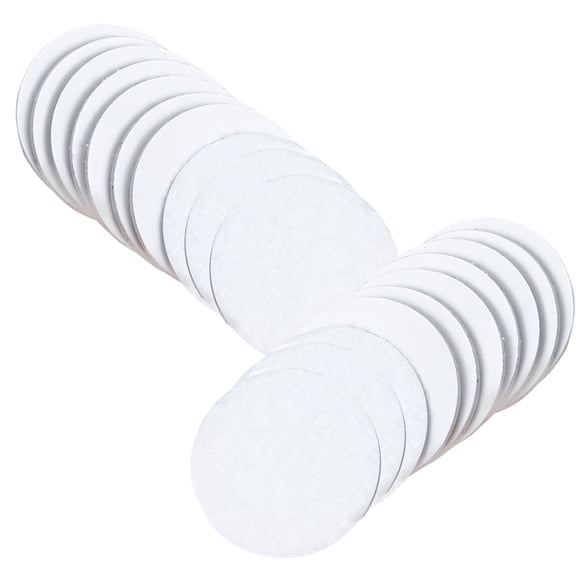 7829 Round Shape Adhesive Hook and Loop Fasteners Double Sided Sticky Tape For Organizing Home Textiles Set Of 10Pieces