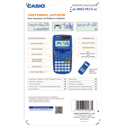 Casio FX-300ESPLUS-BU Fraction and Scientific Calculator, Blue