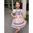 thumbnail image 4 of Sunny Fashion Girl Dress Pink German Dirndl Oktoberfest Beer Outfit Bavarian Festival 10 Years, 4 of 13