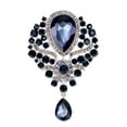 thumbnail image 2 of Latrodar European And Banquet Jewelry Fashion Diamond Water Drop Brooch Multicolor Reduced Price, 2 of 2