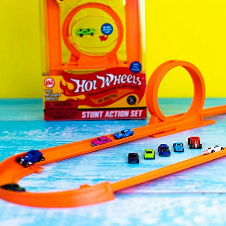 Hot wheels cheap stunt action set