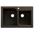 thumbnail image 2 of Transolid 33" x 22" Top Mount Dominica Ragusa Granite Kitchen Sink, Available in Various Colors, 2 of 4