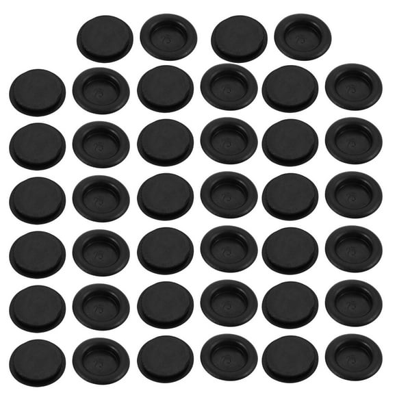 40Pcs 25mm Drill Hole Diameter Electrical Rubber Wire Protection Grommet Gasket