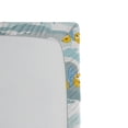 thumbnail image 3 of Ambesonne Flying Emoji Fitted Sheet, Fantasy Sky Wing Faces, Full Size, Grey Teal Mustard Blue, 3 of 3