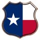 thumbnail image 1 of Placa Metal Vintage Texas Forma Especial Pintura Hierro Arte La Pared 30x30cm, 1 of 9