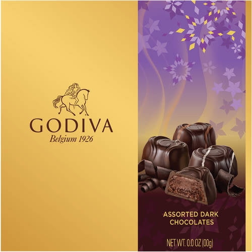 Godiva Assorted Dark Chocolates, 6.6 Oz.
