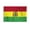 Bolivia 4x6 ft Flag, variant on AGAS Bolivia Boat Flag - 12x18 inch - 200D Nylon - Stitched Edges - Canvas Header Brass Grommets - Fade Proof - Bolivian National Flag with Seal- BO Flag La bandera de Bolivia