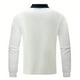 thumbnail image 4 of pstuiky hombres de manga larga, Camisa deportiva de manga larga con solapa y botones para hombre top de hombre s, 4 of 4
