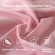 thumbnail image 5 of Juego de edredón DOWNCOOL de microfibra rosa de tamaño completo, 7 piezas, 5 of 7