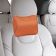 thumbnail image 4 of Almohada para reposacabezas de coche, almohada cervical de viaje, diseño ergonómico, universal, para coche Naranja, 4 of 7