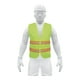 thumbnail image 1 of Chaleco De Seguridad Con Cierre Verde Truper CHS-600V, 1 of 2
