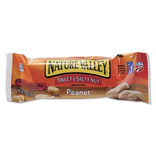 Granola Bars, Sweet And Salty Nut Peanut Cereal, 1.2 Oz Bar, 16/box | Bundle of 5 Boxes