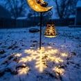 thumbnail image 5 of Luckky Solar Christmas Garden Stake Light,Santa Claus Hanging Lantern Outdoor Decor,Waterproof LED Solar Powered Landscape Light,Holiday Decoration for Lawn,Pathway,Patio & Porch, 5 of 6