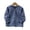 Navy Blue, variant on LYMAYTER Kids Boys Girls Winter Jacket Youth Square Solid Color Outerwear for 4-13T Toddler Liner Thickened Cotton Jacket