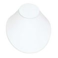 thumbnail image 2 of Low Profile Necklace Bust Jewelry Display White 6-1/2" x 8" (Package of 2), 2 of 2