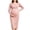Hot Pink, variant on Taqqpue Women's Maternity Dress Sleeveless Plaid Gingham Overall Dresses Loose Fit Plus Size Maternity Clothes for Women