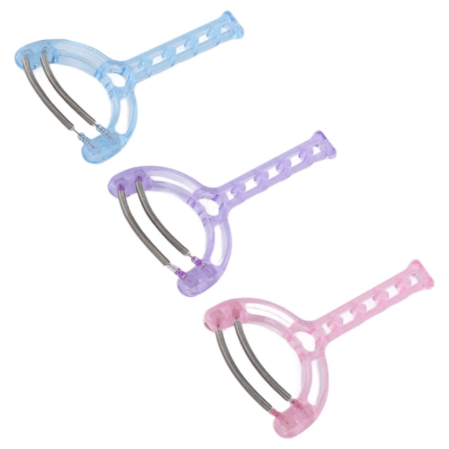 Spring Thread Depilator, Coil Spring Face Hair Remover Pink Purple Blue For Women Lady For Upper Lip Chin Cheek