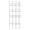 SSWBasics White 2' X 6" Wire Grid Kit - (2) 2' X 3" Panels