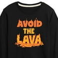 thumbnail image 3 of Instant Message - Gamer - Avoid the Lava - Toddler & Youth Long Sleeve Graphic T-Shirt, 3 of 6