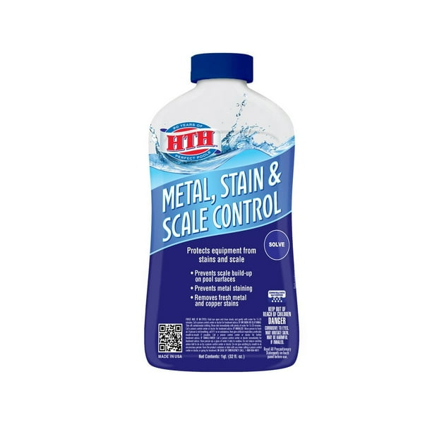 Hth HTH 67068 Metal And Stain pool Scale Control, 32 oz
