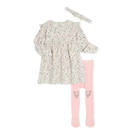 Bambi Baby Girls Dress Set, Sizes 0M-24M