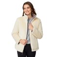 thumbnail image 3 of Free Country Women's Cirrus Quilted Reversible Jacket Mocha L, 3 of 6