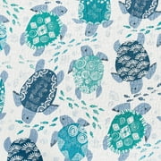 Turtle Bay 100% Cotton Quilted Single Placemat 13 x 19