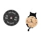 thumbnail image 5 of Reloj de pared decorativo creativo de 12 pulgadas para gimnasio en casa, culturismo, entrenamiento, levantamiento de pesas, sin , reloj colgante, 5 of 8