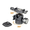 thumbnail image 3 of YIEMEEN Universal Ball Head Tripod Compatible DSLR Cameras Aluminum High Load 12KG Waterproof with Quick Release Plate, 3 of 7