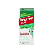Absorbine Jr. Plus Extra Strength Pain Relieving Liquid 4 oz