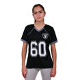 thumbnail image 1 of Playera Mujer NFL Talla M Negro Raiders, 1 of 3