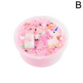 thumbnail image 1 of Colle à Bulles de Boue de Coton Licorne, Accessoires de Bonbons Assortis, Plasticine de Décompression, 1 of 1