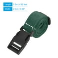thumbnail image 2 of Uxcell 1.5m Adjustable with Quick Release Buckle Luggage Strap, Light Green, 2 of 5