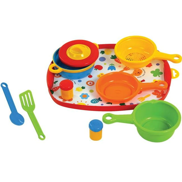 Gowi Toys 454-74 Ensemble de Cuisine 12 Pièces